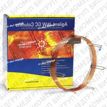 JW HPINNOWax, 15 м, 0,25 мм, 0,50 мкм, колонка для ГХ, 7дюймовая клетка