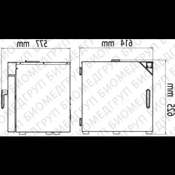 Термостат 62 л, до 70 С, естественная вентиляция, RI 53, Binder, 90900030