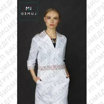 Медицинский халат Lumed женский, размер XL