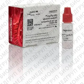 Краситель Ethidium Bromide, 0,625 mg/mL, UltraPure, Thermo FS, A25645, 1 мл