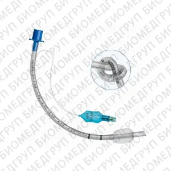 Трубка эндотрахеальная армированная с манжетой, размер 4.0  Mederen
