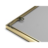 Алюминиевая рамка золото 100х300